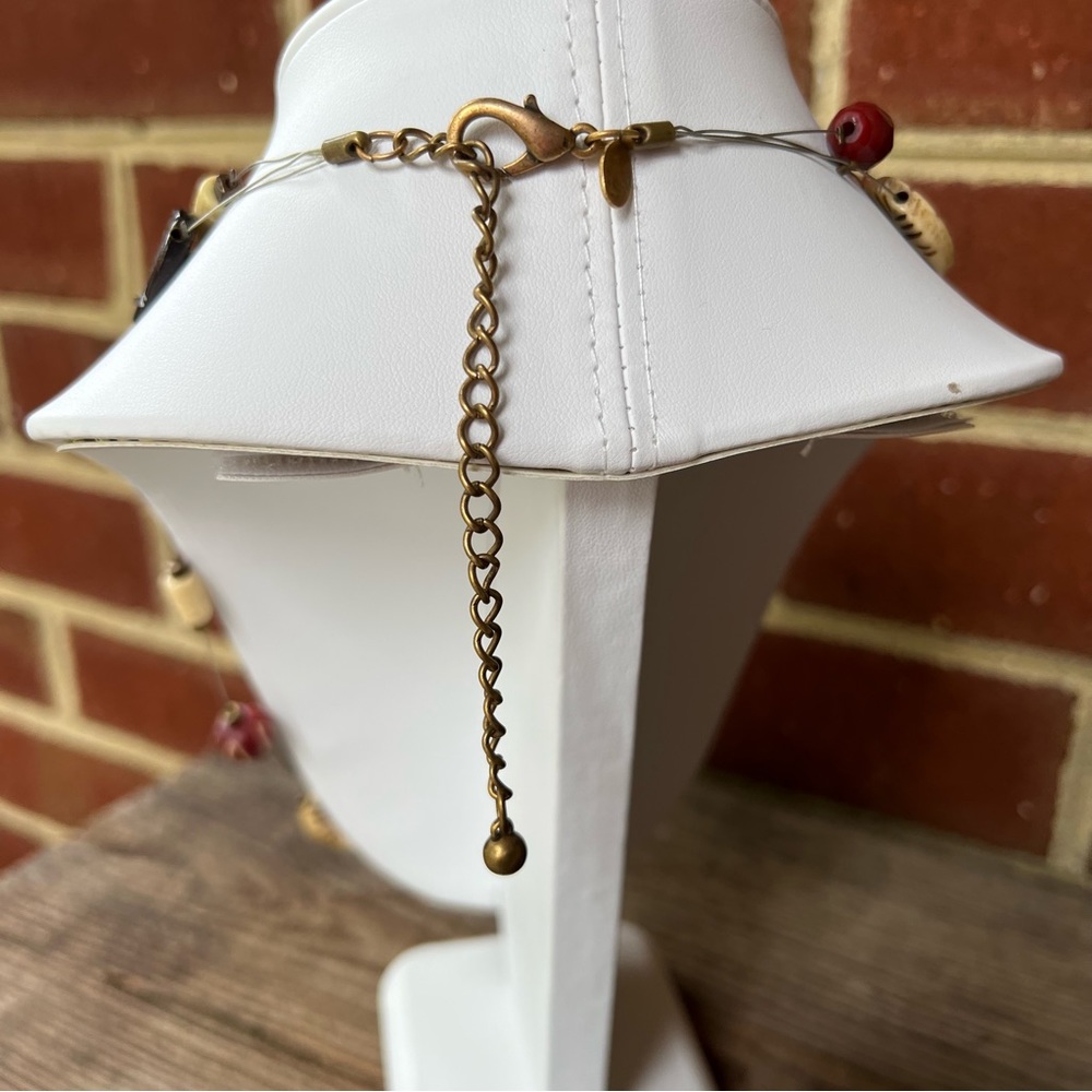 Chico’s Fall Neutral Multilayer Brown Natural Woo… - image 4